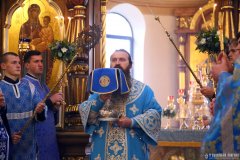 Архиепископ Антоний возглавил престольные торжества в Покровском кафедральном соборе города Гродно [+ ВИДЕО]