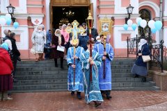 Архиепископ Антоний возглавил престольные торжества в Покровском кафедральном соборе города Гродно [+ ВИДЕО]