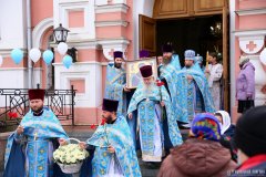 Архиепископ Антоний возглавил престольные торжества в Покровском кафедральном соборе города Гродно [+ ВИДЕО]