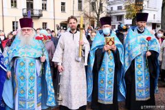 Архиепископ Антоний возглавил престольные торжества в Покровском кафедральном соборе города Гродно [+ ВИДЕО]