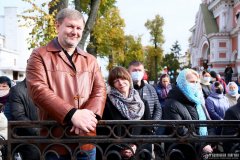 Архиепископ Антоний возглавил престольные торжества в Покровском кафедральном соборе города Гродно [+ ВИДЕО]