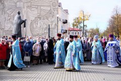 Архиепископ Антоний возглавил престольные торжества в Покровском кафедральном соборе города Гродно [+ ВИДЕО]