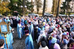 Архиепископ Антоний возглавил престольные торжества в Покровском кафедральном соборе города Гродно [+ ВИДЕО]