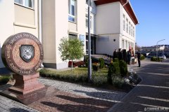 Архиепископ Антоний освятил хоругвь Октябрьского отдела Департамента охраны города Гродно