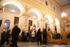 В канун Недели 19-й по Пятидесятнице архиепископ Антоний совершил всенощное бдение в Покровском кафедральном соборе города Гродно