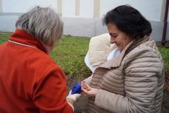 Возле гродненского хосписа появилось «Поле надежды» 