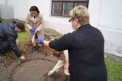 Возле гродненского хосписа появилось «Поле надежды» 