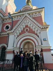 Покровский собор в Гродно посетили студенты из Нигерии 