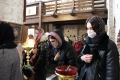 Преподаватели и учащиеся колледжа бытового обслуживания посетили Коложский храм Преподаватели и учащиеся колледжа бытового обслуживания посетили Коложский храм