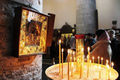 Преподаватели и учащиеся колледжа бытового обслуживания посетили Коложский храм Преподаватели и учащиеся колледжа бытового обслуживания посетили Коложский храм