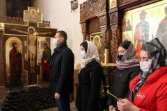 Преподаватели и учащиеся колледжа бытового обслуживания посетили Коложский храм Преподаватели и учащиеся колледжа бытового обслуживания посетили Коложский храм