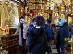 Покровский собор в Гродно посетили студенты из Нигерии 