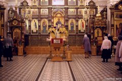 В канун Недели 20-й по Пятидесятнице архиепископ Антоний совершил всенощное бдение в Покровском кафедральном соборе города Гродно