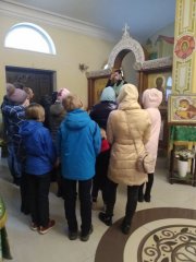 Воспитанники воскресной школы гродненского прихода Рождества Христова побывали в Лавришевской обители