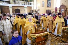 Архиепископ Антоний возглавил празднование 450-летия православной приходской общины в городском поселке Россь [+ ВИДЕО]