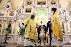 Архиепископ Антоний возглавил празднование 450-летия православной приходской общины в городском поселке Россь [+ ВИДЕО]
