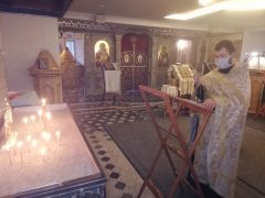 В Иоанно-Предтеченском приходе Гродно молитвенно помянули протоиерея Петра Калиновского