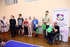 При поддержке Гродненской епархии прошел турнир по настольному теннису среди людей с инвалидностью
