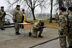 Протоиерей Димитрий Белоцкий напутствовал бойцов стрелкового батальона   