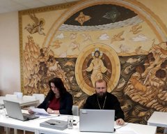 Представители Гродненской епархии приняли активное участие в круглом столе «Духовное просвещение через деятельность библиотек» 