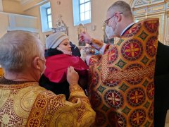 В Свято-Троицком храме в Зельве состоялось богослужение для людей с инвалидностью