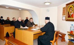 Состоялось собрание духовенства Мостовского благочиния
