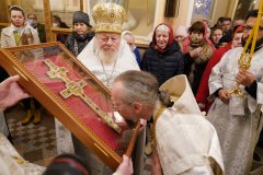 Архиепископ Антоний сослужил Патриаршему Экзарху во время освящения обновленного Александро-Невского храма в городе Минске