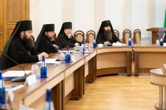 Архиепископ Антоний принял участие в заседании Синода Белорусской Православной Церкви