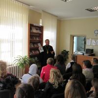 Презентация обновлений в библиотеке Свято-Покровского кафедрального собора г. Гродно.