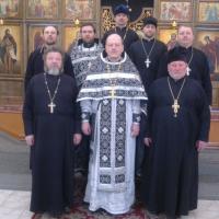 29 марта 2013г. Соборное богослужение духовенства Мостовского благочиния
