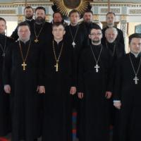 29 марта 2013г. Соборное богослужение духовенства Скидельского благочиния