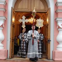 3 мая 2013г. Архиепископ Артемий возглавил утреню Великой субботы с чином погребения