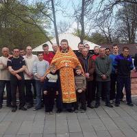 5 мая 2013г. Пасхальный молебен в исправительном учреждении