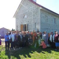 6 мая 2013г. Праздничное богослужение в деревне Гущицы