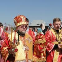 6 мая 2013г. Архиепископ Артемий совершил литургию в храме вмч. Георгия Победоносца г.п.Красносельск
