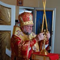 19 мая 2013г.Архиепископ Артемий возглавил богослужение в храме д.Вертелишки