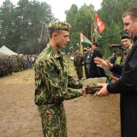 15-24 июля 2013г. Летние сборы воспитанников православных военно-патриотических клубов Гродненской епархии
