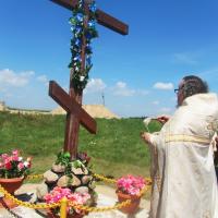 28 июля 2013г. Освящение поклонных крестов в Малой Берестовице