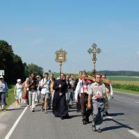 6 августа 2013г. Начался Крестный ход к Раковичской иконе Божией Матери