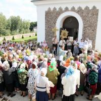 28 августа 2013г. В день престольного праздника в обновленном храме деревни Коптевка была совершена литургия