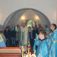 21 сентября 2013г. Архиепископ Артемий совершил Божественную литургию в храме деревни Мурованка
