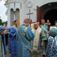 21 сентября 2013г. Архиепископ Артемий совершил Божественную литургию в храме деревни Мурованка