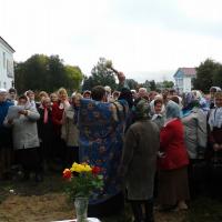 21 сентября 2013г. Крестный ход к строящемуся храму города Свислочь