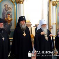 14 декабря 2013г. Архиепископ Артемий принял участие в торжествах по случаю празднования дня тезоименитства Высопреосвященнейшего Филарета