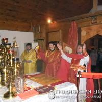1 января 2014г. Новогодняя ночная литургия в часовне святителя Тихона