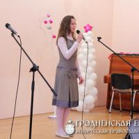 10 января 2014 года. Рождественский концерт  в актовом зале кафедрального собора Гродно