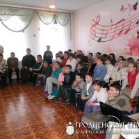 11 января 2014 года. Поздравление воспитанников Волковысского детского дома