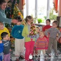 12 января 2014 года. Ученики воскресной школы посетили Волковысский детский дом