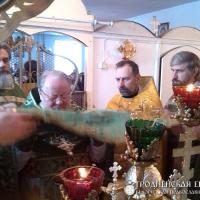 6 февраля 2014 года. Соборное богослужение в Свято-Покровской церкви Волковыска