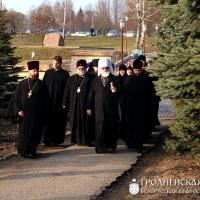 21 февраля 2014 года. Визит Митрополита Павла в Свято-Борисо-Глебскую (Коложскую) церковь города Гродно